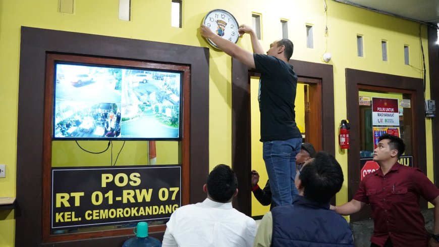 Sambang Poskamling Jadi Sarana Meningkatkan Kepercayaan Publik